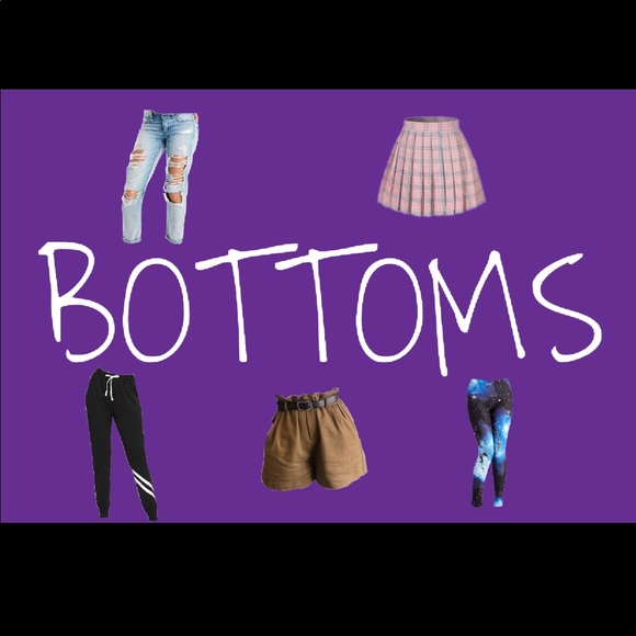 👖 BOTTOMS SECTION 👖